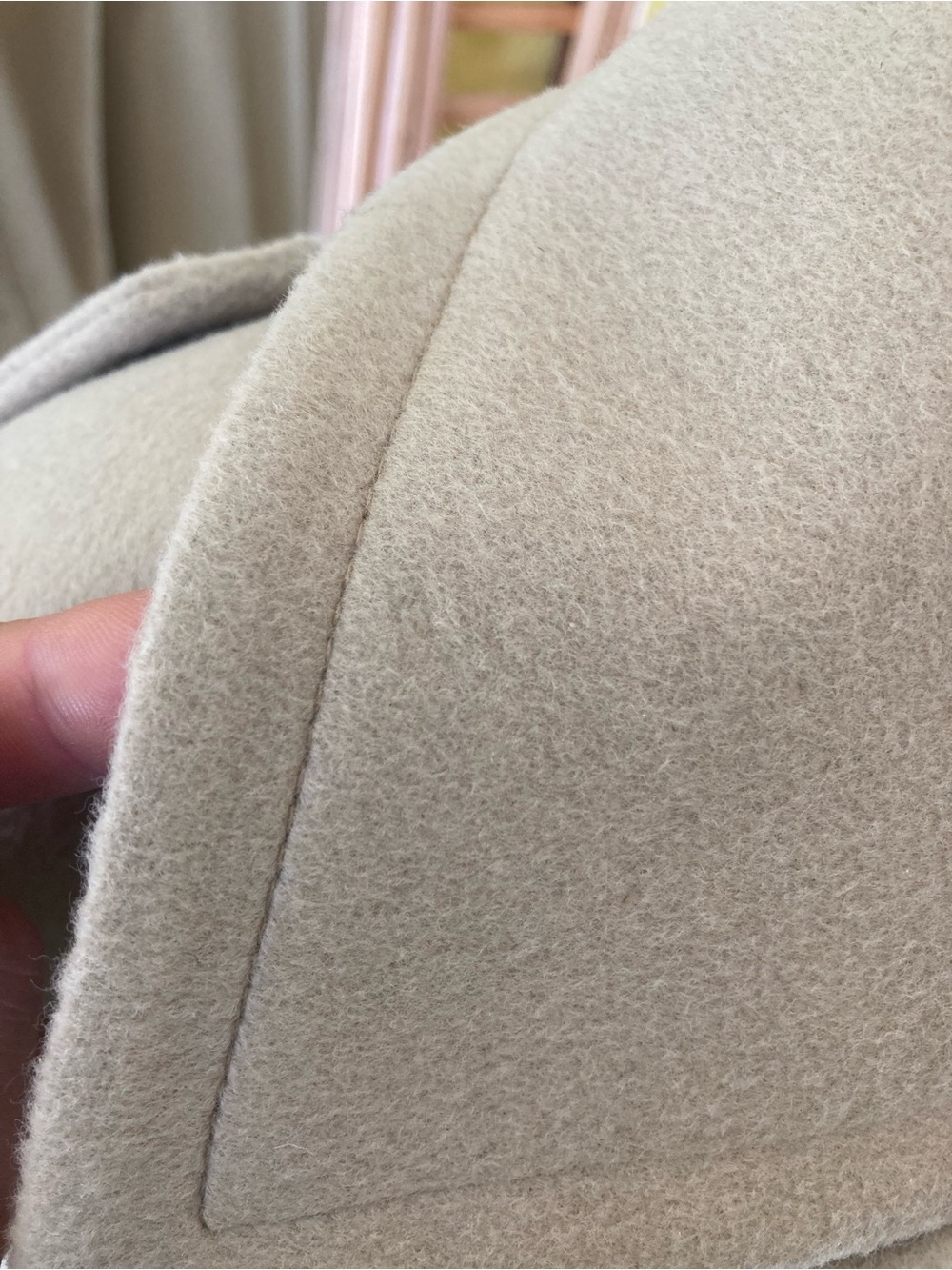 Vintage Valente Italian Wool Cashmere Men’s Overcoat - Picture 10 of 10
